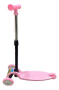 Imagen de Monopatin Tripatin Plegable Ajustable Niños Rosa Pálido Rosa