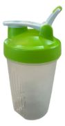 Imagen de Vaso Shaker Mezclador Gym Entrenamiento 500 Ml Celeste