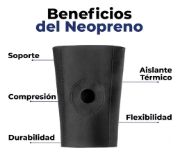 Imagen de Rodillera De Neopreno Con Rotula Libre Deportes Lesiones