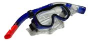 Imagen de Set Mascara + Snorkel  Buceo Excelente Calidad Azul