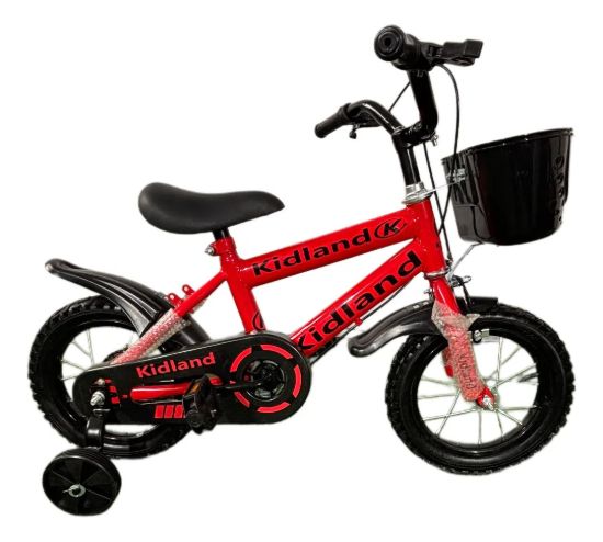 Imagen de Bicicleta De Niño/a Con Rueditas Rodado 12 100% Armada Negro M
