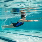 Imagen de Malla Natacion Piscina Lycra Forrada Anti Cloro + Accesorios