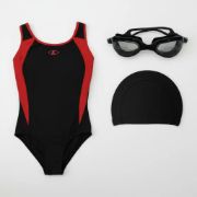 Imagen de Malla Natacion Piscina Lycra Forrada Anti Cloro + Accesorios