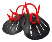 Imagen de Manoplas Para Natación Cima Piscina Entrenamiento Negro S