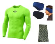 Imagen de Camiseta Térmica Larga Knex Sport Adulto Hombre + Accesorios