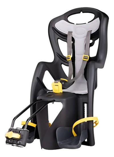 Imagen de Silla Trasera Portabebe Pepe B-fix / Fijación Al Cuadro Gris