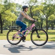 Imagen de Bicicleta Mtb De Dama R27.5  C/suspensión Y Freno De Disco Rosa 27.5