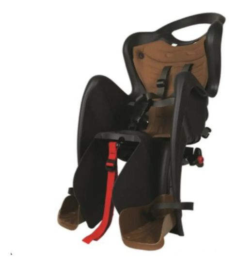 Imagen de Silla Trasera Mr Fox Porta Bebe / Fijación Al Cuadro Marrón Oscuro