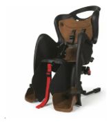 Imagen de Silla Trasera Mr Fox Porta Bebe / Fijación Al Cuadro Marrón Oscuro
