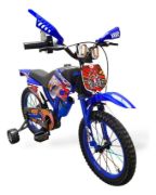 Imagen de Bicicleta Green Motobici 16  Para Niños Con Pie De Apoyo