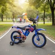 Imagen de Bicicleta Green Motobici 16  Para Niños Con Pie De Apoyo