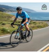 Imagen de Asiento Anti Prostatico Ciclismo + Cubre Asiento Polyfon Azul