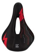 Imagen de Asiento Anti Prostatico Ciclismo + Cubre Asiento Polyfon Azul