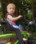 Imagen de Asiento De Bicicleta Infantil Delantero Kalf Baby Bike, Color Azul