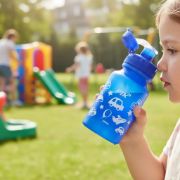 Imagen de Caramañola Motivo Infantil 250ml Ptk Libre Bpa Azul
