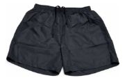 Imagen de Short De Baño Playa Caballero Hombre Con Suspensor Negro Lisa 2xl