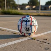 Imagen de Pelota De Basketball Spalding Marble De Goma Multicolor