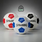 Imagen de Pelota Futbol Spalding Profesional Numero 5 Classic Blanco/negro