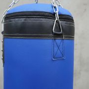 Imagen de Kit Boxeo Completo 14kg Bolsa Guantes Vendas Bucal Color Azul