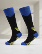 Imagen de Medias Para Running De Compresión Azul Liso Único