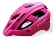 Imagen de Super Cómodo Casco De Bicicleta Para Adulto C/visera  Moon Rosa L