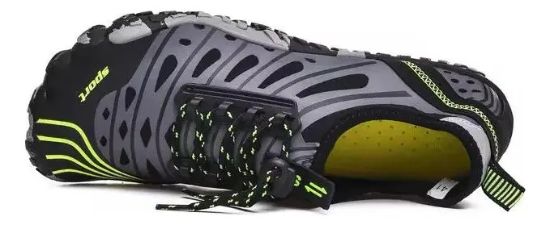 Imagen de Zapatilla Deportes Nauticos Calzado Agua Unisex Pro Gris Oscuro Lisa 37 Uy