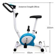 Imagen de Bicicleta Fija Estática Fitness Ergométrica Altura Regulable