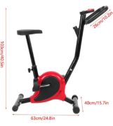 Imagen de Bicicleta Fija Estática Fitness Ergométrica Altura Regulable
