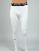 Imagen de Calza Térmica Unisex Knexsport - Blanco - Lisa - S