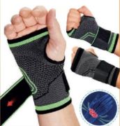 Imagen de Muñequera Deportiva Compresion Para Tendinitis Negro L