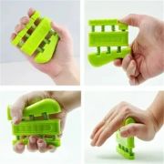 Imagen de Set Kit Ejercitador De Mano Dedos Antebrazo Grip 4 Piezas Verde