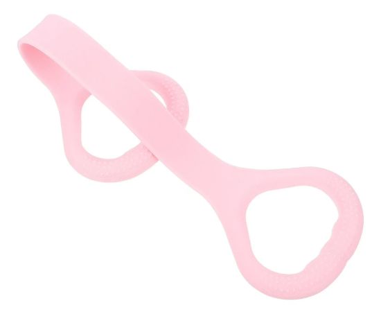 Imagen de Banda Elastica Con Asa Para Ejercicios De Yoga Estiramientos Rosa