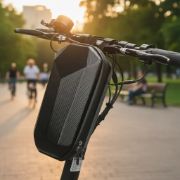 Imagen de Bolso Rigido Para Monopatin Bicicleta Electrica Elegante Negro