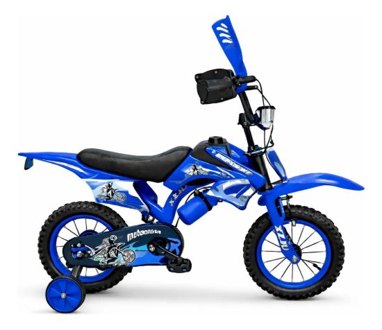 Imagen de Bicicleta Motocross De Niño Modelo Ninja Con Accesorios R20