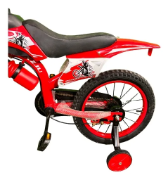 Imagen de Bicicleta Motocross De Niño Modelo Ninja Con Accesorios R20