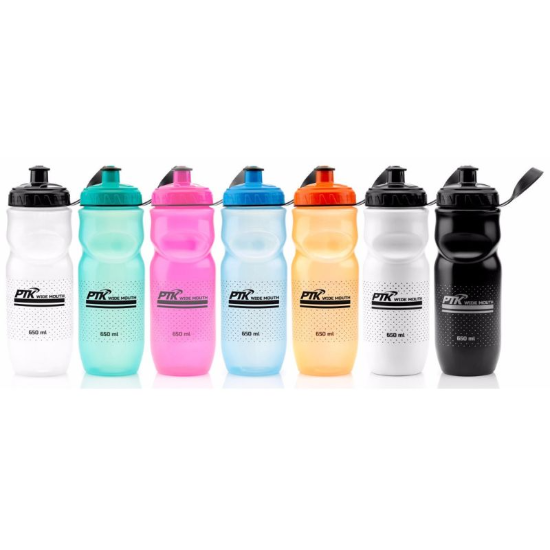 Imagen de Caramañola Boca Ancha 650ml Ptk Ideal Ciclismo
