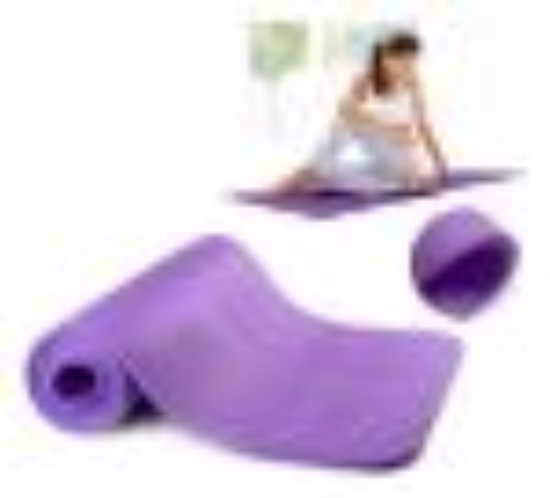 Imagen de Colchoneta Yoga Mat Pilates Nbr 1 Cm Entrenamiento
