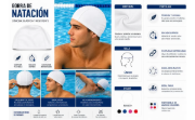 Imagen de Gorra Natacion Piscina Lycra Unisex No Aprieta