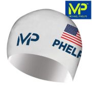 Imagen de Gorra Natación Silicona Mp Profesional Con Estuche Negro