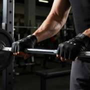 Imagen de Guantes Para Pesas Cuero Fitness Entrenamiento