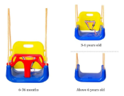 Imagen de Hamaca Infantil 3 En 1 Para Bebes/niños