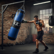Imagen de Kit Boxeo Bolsa+guantes+vendas+bucal