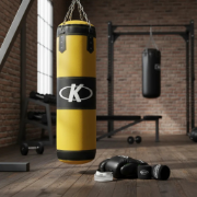 Imagen de Kit Boxeo Bolsa+guantes+vendas+bucal