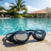 Imagen de Lentes De Natación Knex Sport Con Estuche Transparente