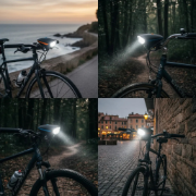 Imagen de Luz Frontal Bicicleta Led - Bocina - Usb