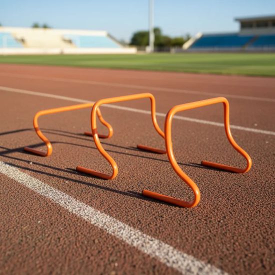 Imagen de Valla De Entrenamiento Futbol Agilidad 23 Cm - 12 Unidades Naranja