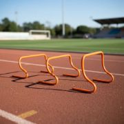 Imagen de Valla De Entrenamiento Futbol Agilidad 30 Cm - 12 Unidades Naranja