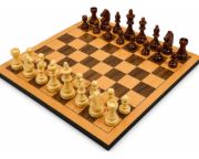 Imagen de Juego De Ajedrez De Madera Profesional Clásico