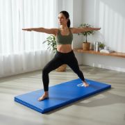 Imagen de Colchoneta Gimnasia Yoga Funcional 100×50×3cm Azul