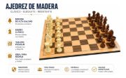 Imagen de Juego De Ajedrez De Madera Profesional Clásico